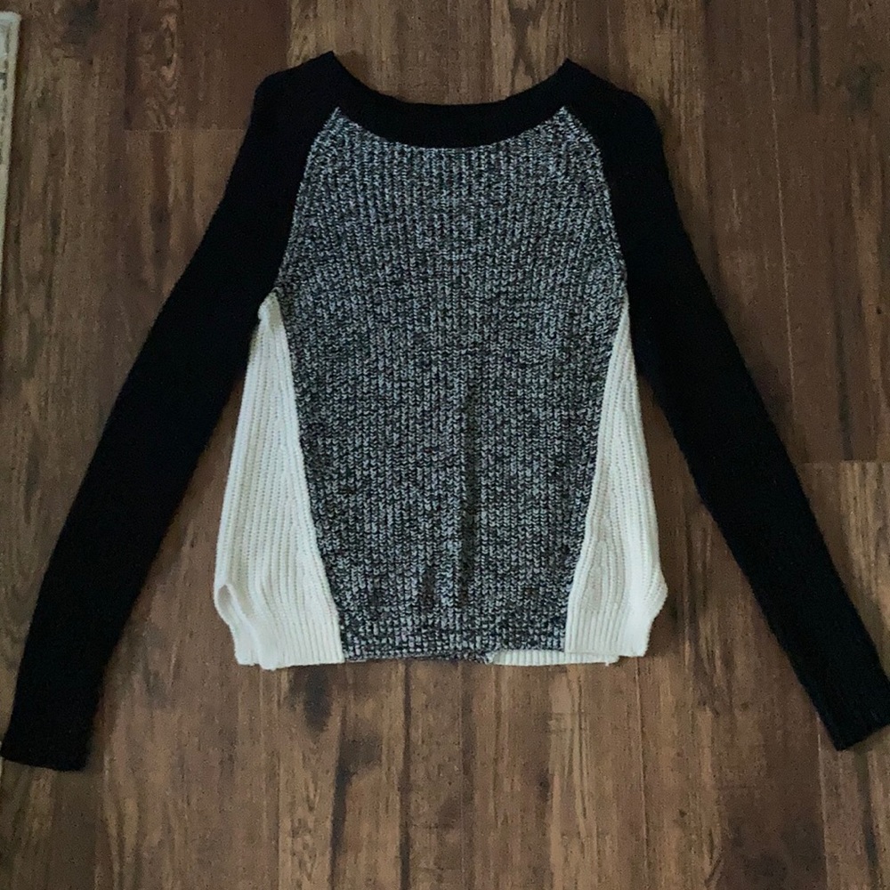 Express color block sweater